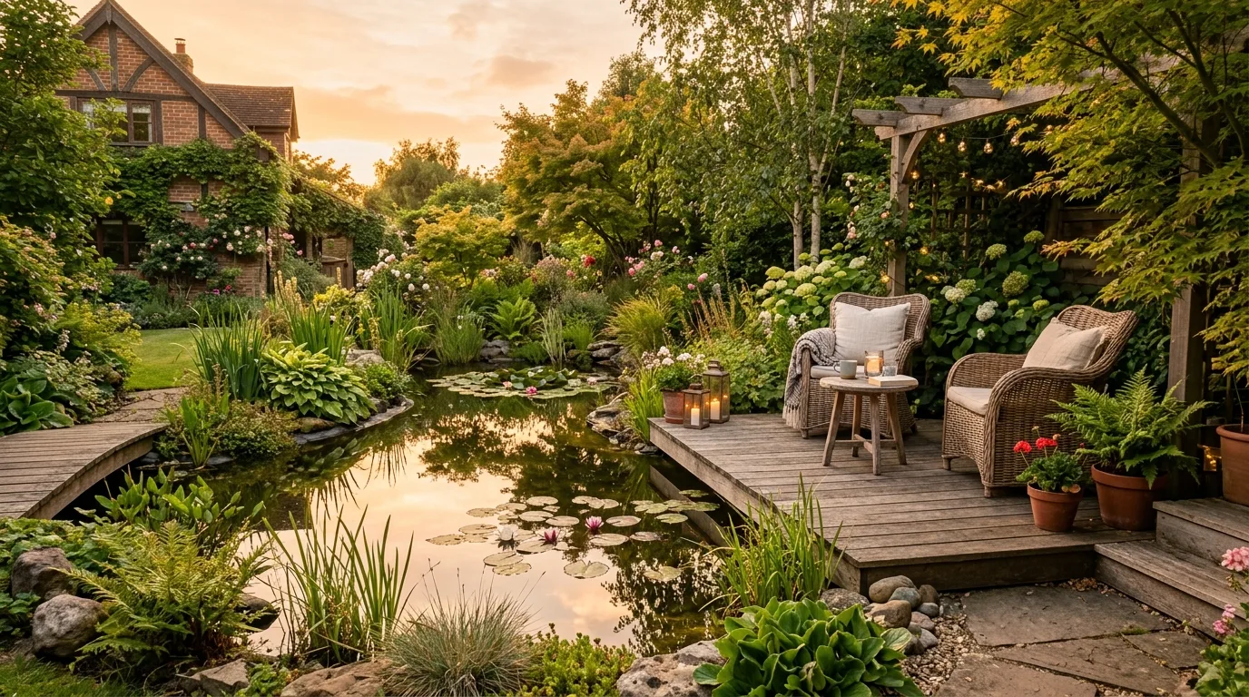 Pond With Gravel and Path Access